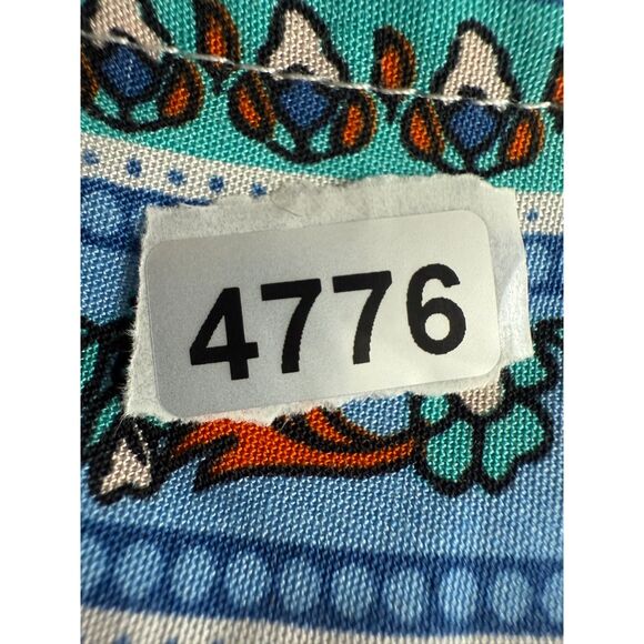 Umgee Women's Boho Floral Square Neck Midi Dress Multicolor Rayon Size S - Picture 12 of 12